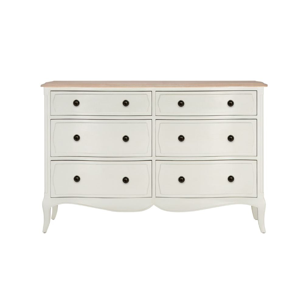 Amelie 6 Drawer Wide Chest of Drawers Andersons of Inverurie