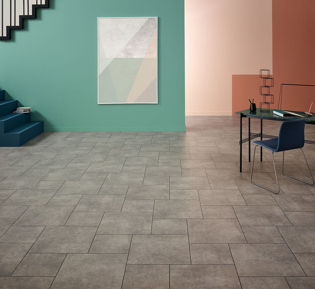 Amtico monument concrete flooring