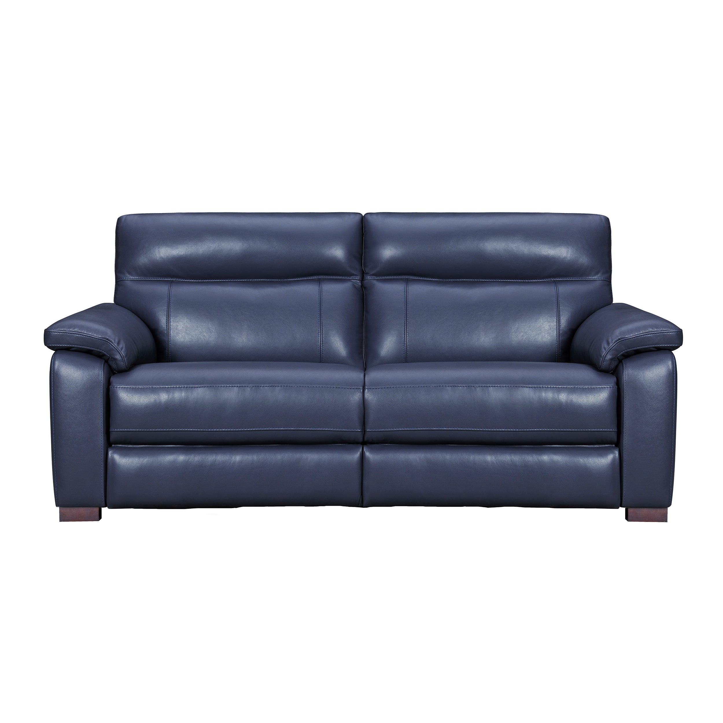 Lucca Leather 3 Seater Fixed Sofa – Andersons of Inverurie