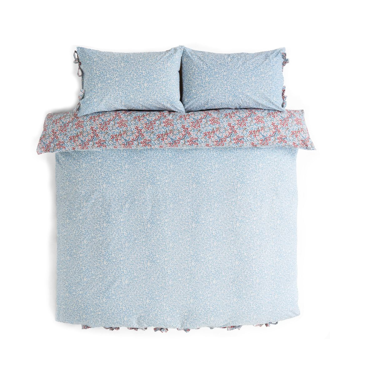 William Morris at Home Clover Powder Blue & Madder Bedding – Andersons ...