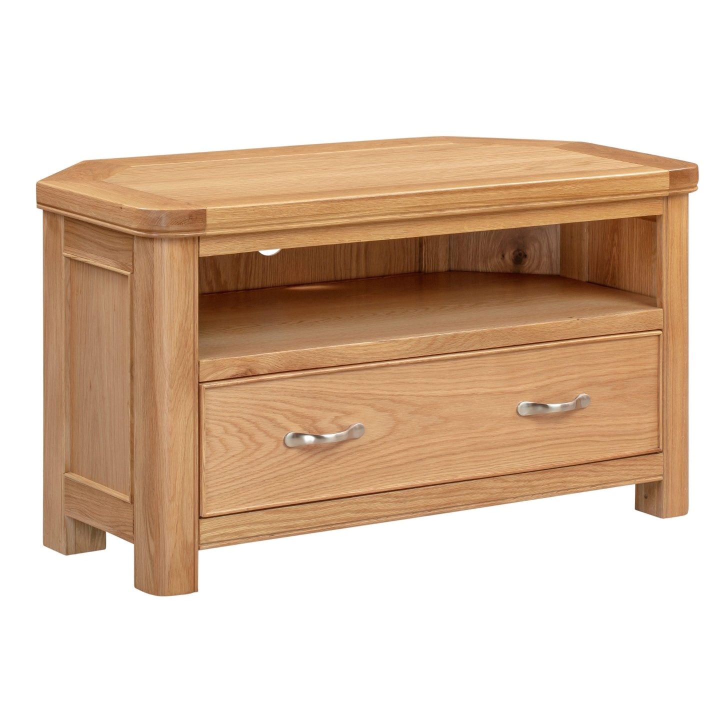 Bromley oak corner tv stand deals