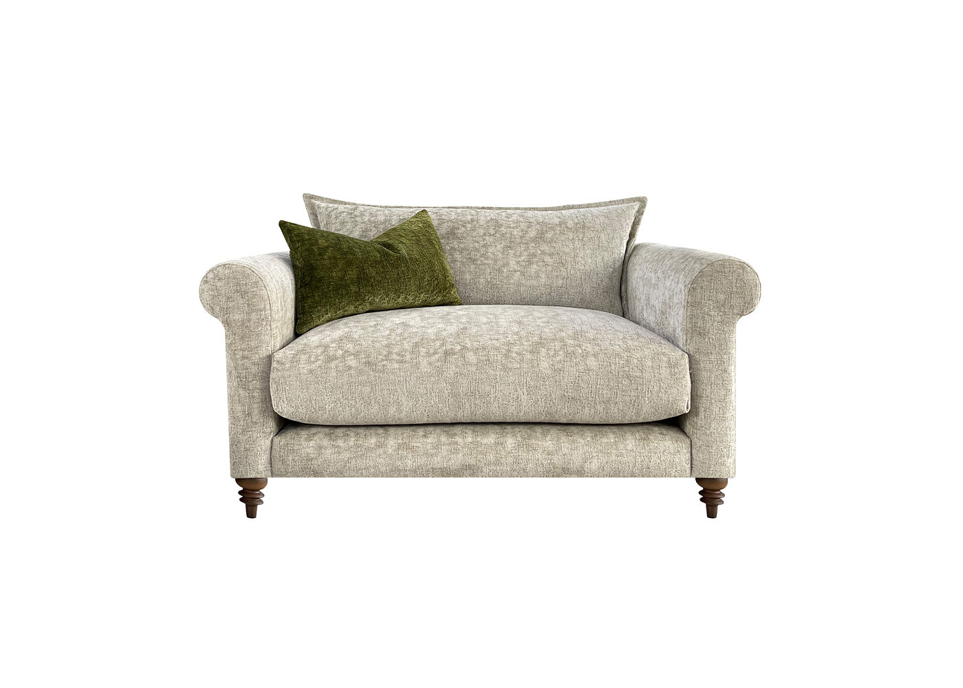 Staten Snuggler Standard Back Fabric Sofa – Andersons of Inverurie