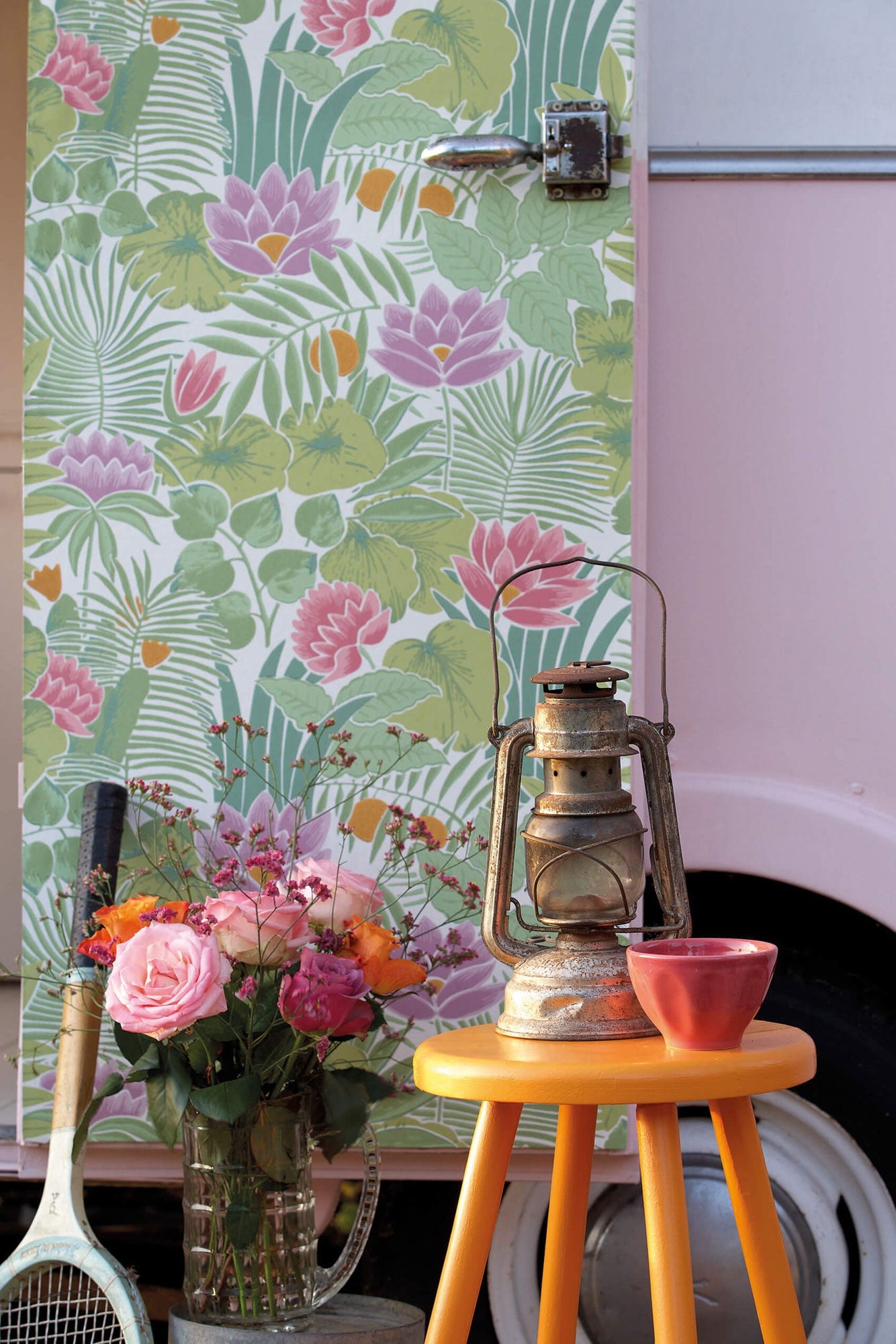 Reverie by Albany - Ochre - Wallpaper : Wallpaper Direct